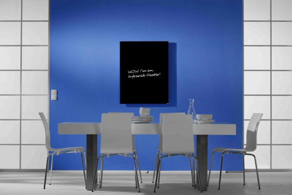 Blackboard Inspire. Dual Use As Blackboard And Heater. Ideal For Classrooms, Kitchens, Special Boards, And Many More
