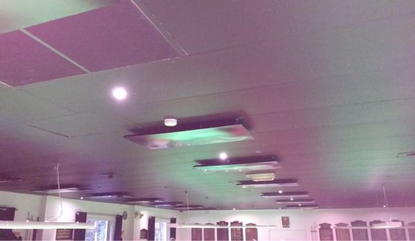 Snooker Club Infrared Panel Heating