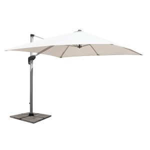 Tradewinds cantileverr parasol , 3m squrae canopy and base frame