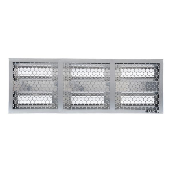 HERSCHEL POWER RANGE HEATER IRP6, SILVER, 4.8KW, 109CM X 38CM X 15CM